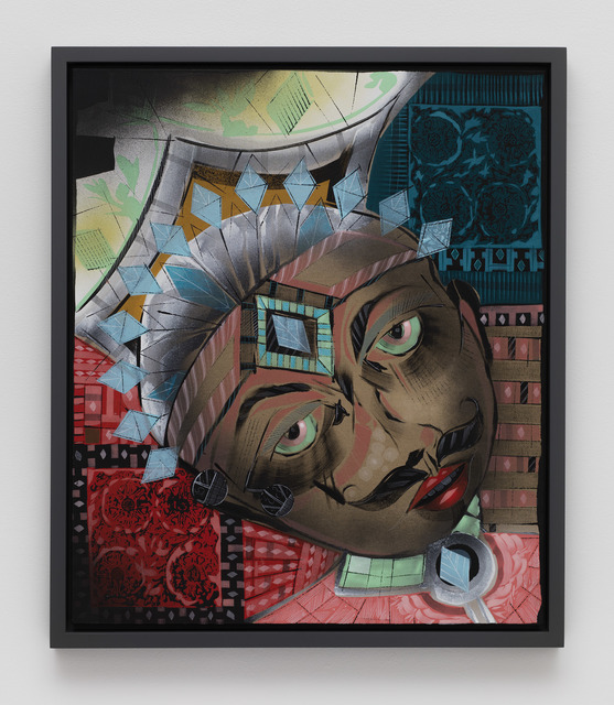 Lari Pittman, ‘Pathos, Ethos, Logos, Kairos #5’, 2017, Regen Projects