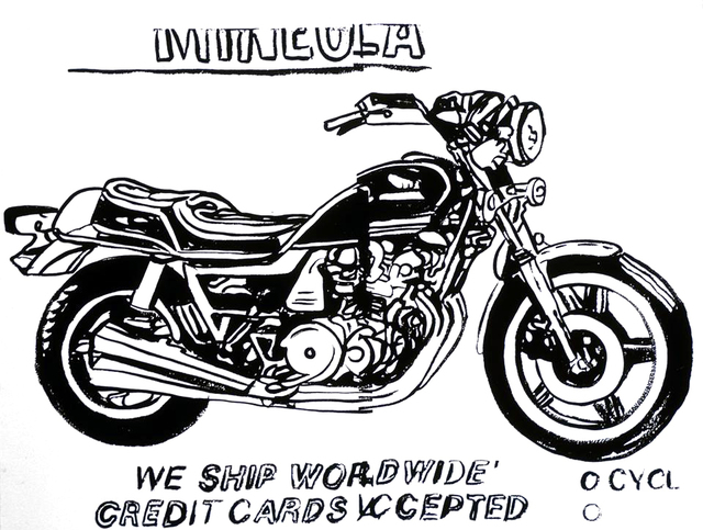 Andy Warhol, ‘Mineola Motorcycle’, 1986, Joseph K. Levene Fine Art, Ltd.