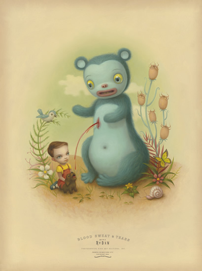 Mark Ryden, ‘Blood’, ca. 2004, Print, Giclee on Archival Cotton Rag Paper with Deckled Edges, Dorothy Circus Gallery