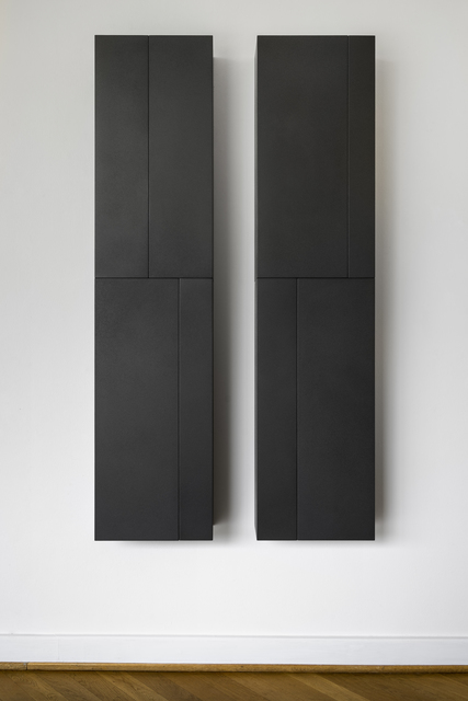 Julia Mangold, ‘Untitled - 004, 005’, 2012, Sculpture, Pigments, lacquer and wax on wood, Bartha Contemporary