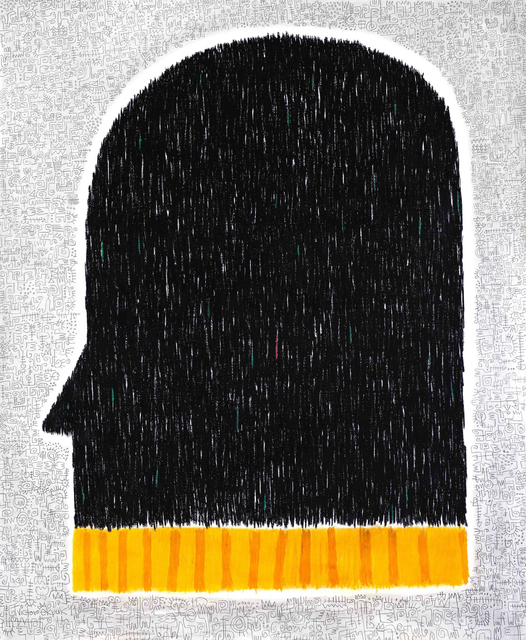 Victor Ekpuk, ‘Head Of State ’, 2019, Aicon Gallery