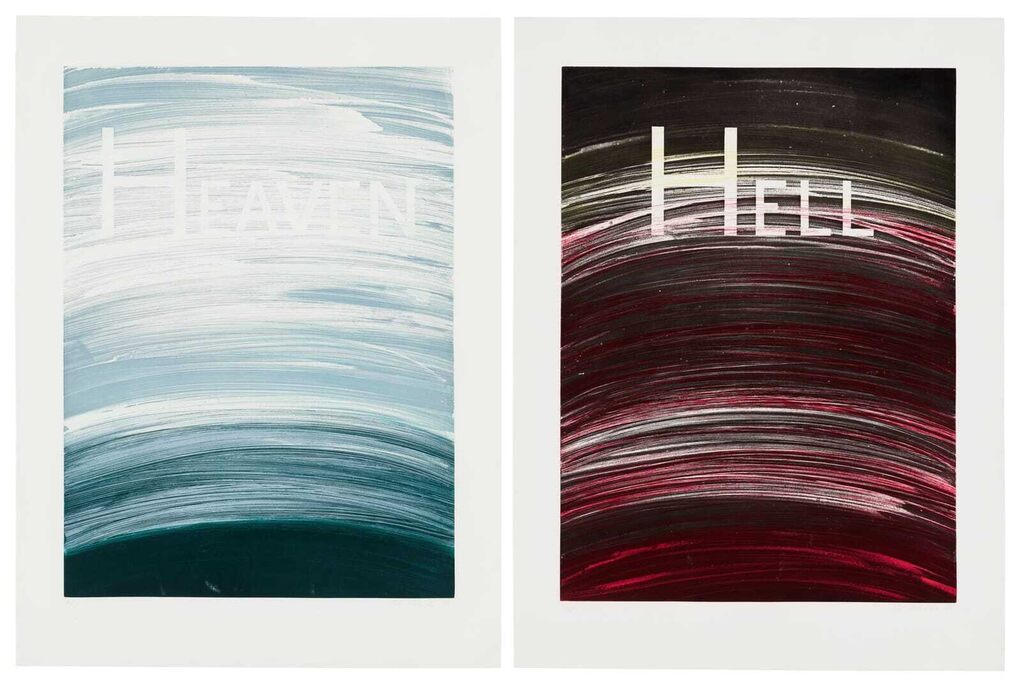 Ed Ruscha - Heaven; and Hell