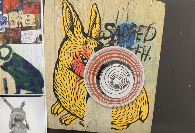 Charles P. Reay, ‘Down the Rabbit Hole ’, 2019, Photography, Photographic print with applied elements, Bruno David Gallery