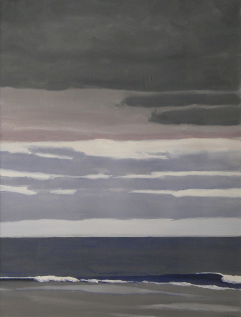 John Button, ‘East Hampton, Approaching Storm’, 1978, Painting, Gouache on paper, ClampArt