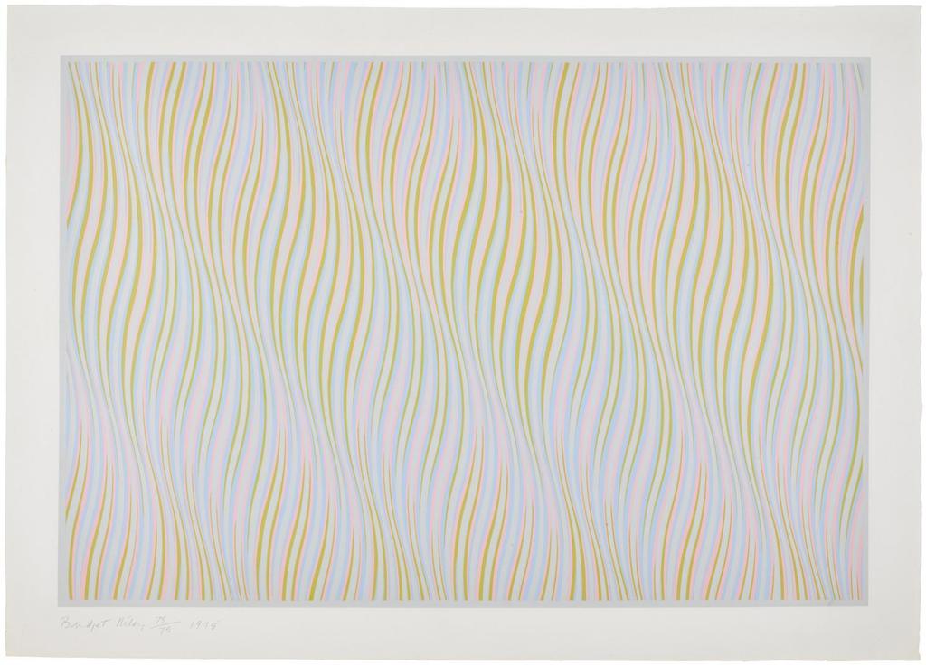 Bridget Riley - UNTITLED (ROSE) (SCHUBERT 27)