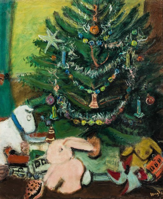 Henri Hayden, ‘L’Arbre de Noël’, Painting, Oil on canvas, Leclere