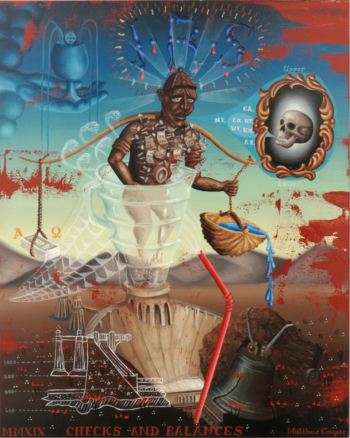 Matthew Couper, ‘CHECKS AND BALANCES’, 2019, La Luz de Jesus Gallery