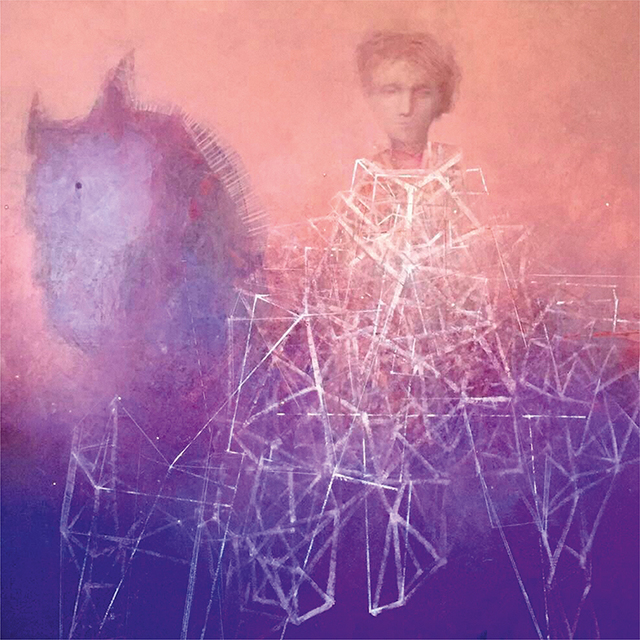 Alexey Terenin, ‘Girl On A Horse’, 2018, Painting, Canvas/Oil 150×150, Art Gallery Tolstoy