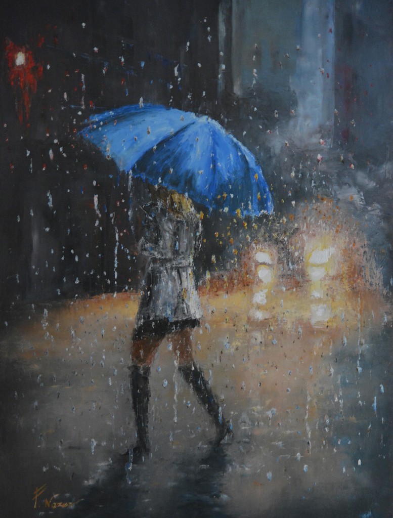 Fausto Nazer, 2016 - SIMPLY WATER - Oil on canvas cm 80 x 60 Fausto Nazer, 2016 - SIMPLY WATER - Oil on canvas cm 80 x 60