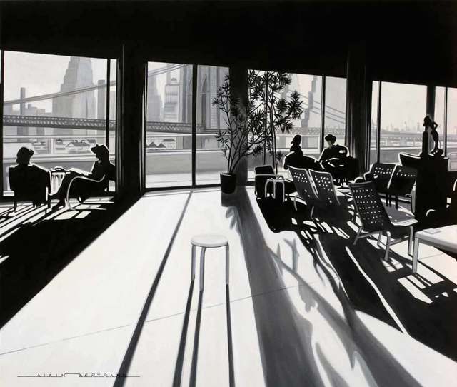Alain Bertrand, ‘Tea in Manhattan’, Catto Gallery