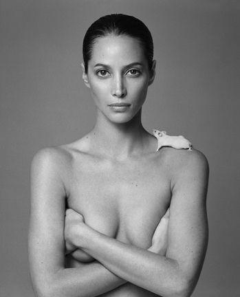 Patrick Demarchelier, ‘Christy Turlington & Mouse’, 1999, Staley-Wise Gallery