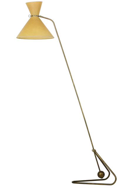 Robert Mathieu Counterbalance Floor Lamp 1950s Artsy