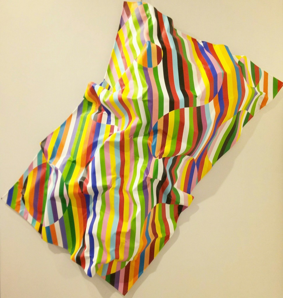 Roy Yariv, 2017, Curved space, 120 x 110 x 30 cm Roy Yariv, 2017, Curved space, 120 x 110 x 30 cm