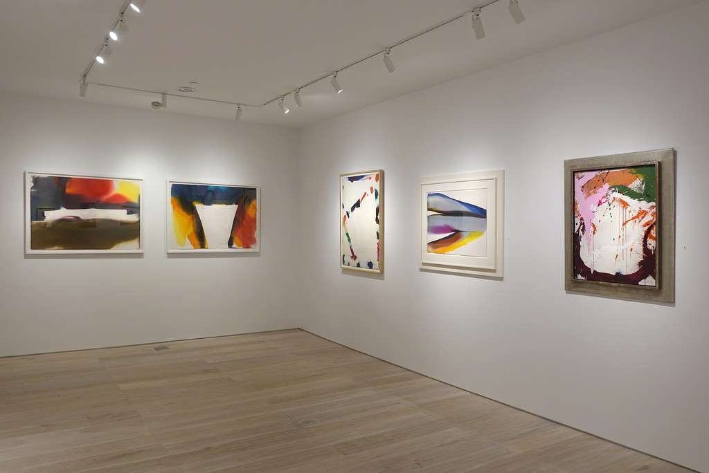 Installation view - "Between Tachisme and Abstract Expressionism: Bluhm, Francis, Jenkins" Installation view - "Between Tachisme and Abstract Expressionism: Bluhm, Francis, Jenkins"