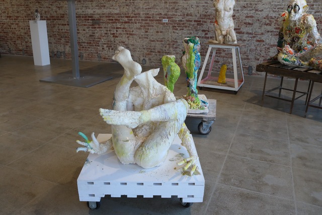 Meghan Smythe, ‘Decline’, 2018, Sculpture, Ceramic, Glaze, plasticine, epoxy, Mark Moore Fine Art