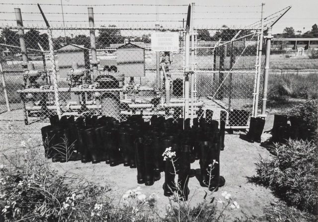 Eleanor Antin, ‘100 Boots Trespass, Solana Beach, California’, 1971, Richard Saltoun