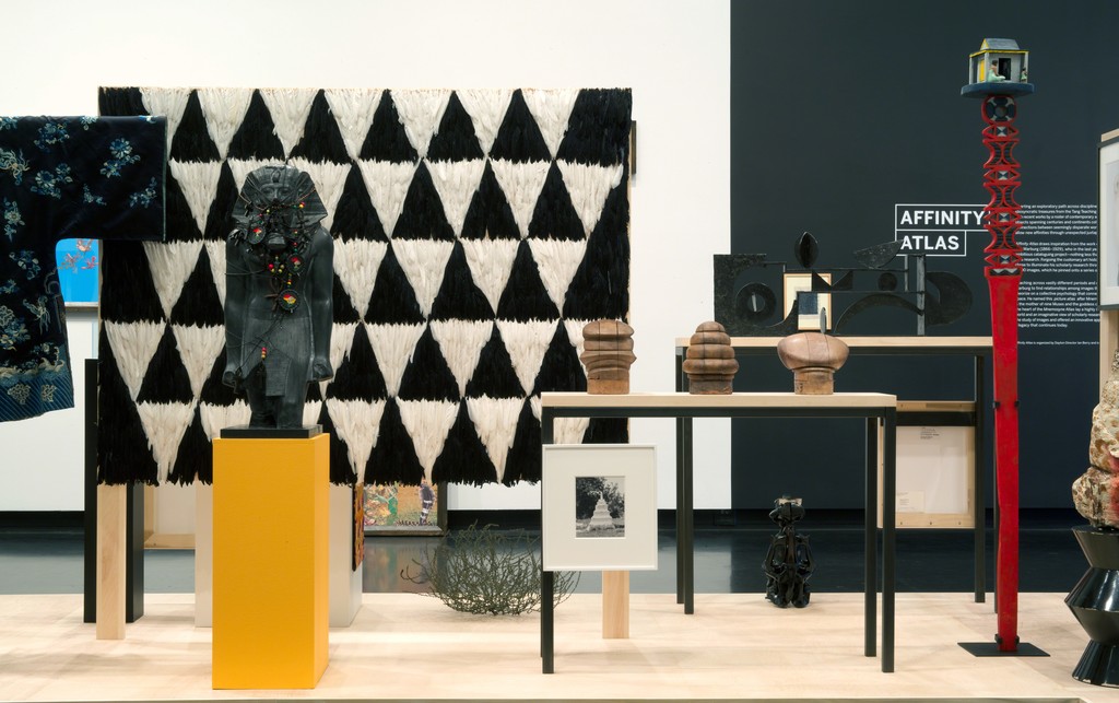 Installation view, Affinity Atlas, Tang Teaching Museum, 2015 Installation view, Affinity Atlas, Tang Teaching Museum, 2015