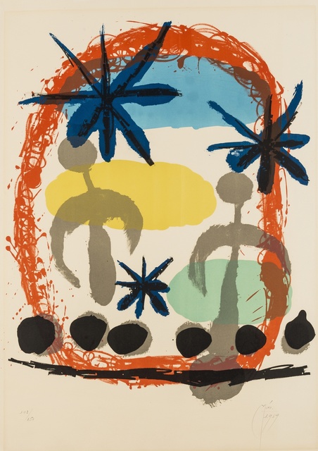 Joan Miró, ‘Affiche de l'exposition 'Constellations' (Mourlot 191)’, 1959, Forum Auctions