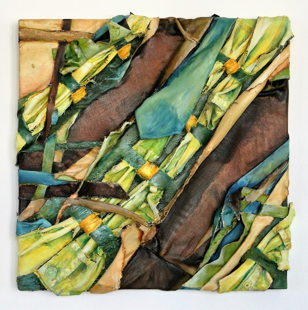 Christina Massey, ‘Interwoven 11’, 2015, Painting, Oil on Canvas with Clothing, The Untitled Space