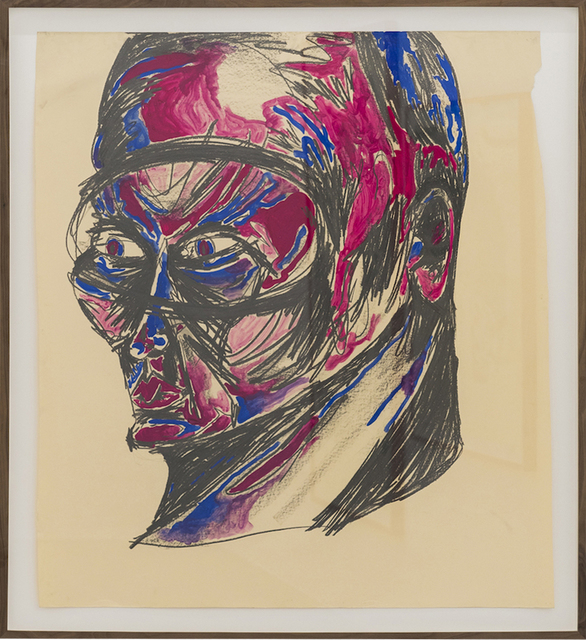 Francesco Igory Deiana, ‘untitled’, 2016, Drawing, Collage or other Work on Paper, Graphite and gouache on paper, Ruttkowski;68