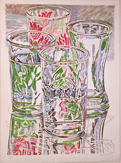 Janet Fish, ‘FOUR GLASSES’, 1976, Edward T. Pollack Fine Arts