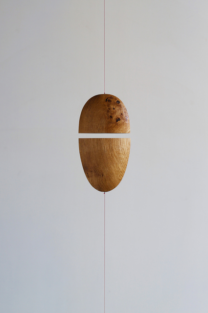Eske Rex, ‘Divided Self 1’, 2014, Design/Decorative Art, Solid oak, leash, magnets, Galerie Maria Wettergren