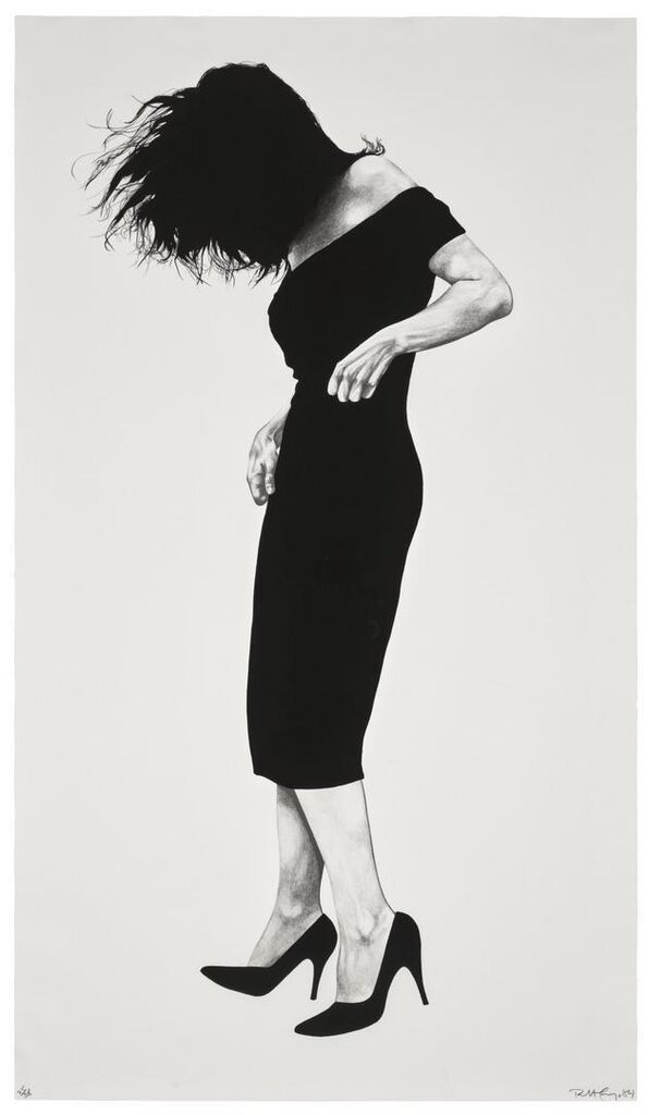 Robert Longo - Gretchen, from Men in the Cities