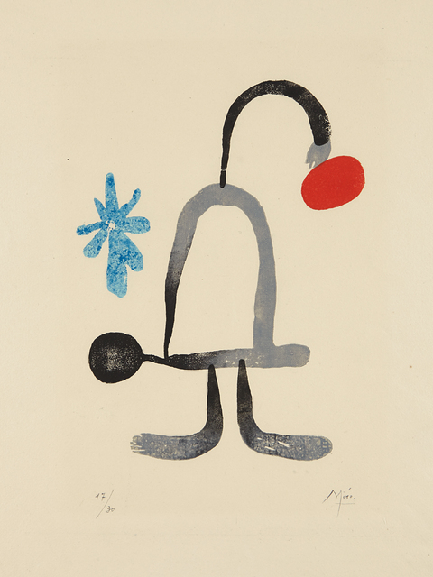Joan Miró, ‘A toute épreuve: one plate’, 1958, Phillips