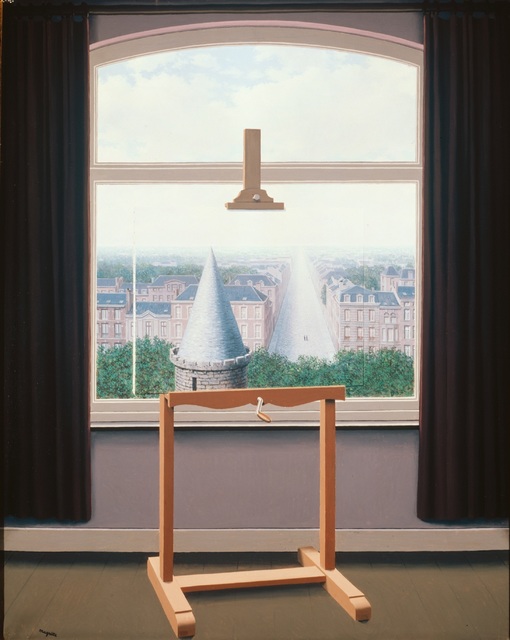 René Magritte, ‘Les Promenades d’Euclide’, 1955, Painting, Oil on canvas, Centre Pompidou