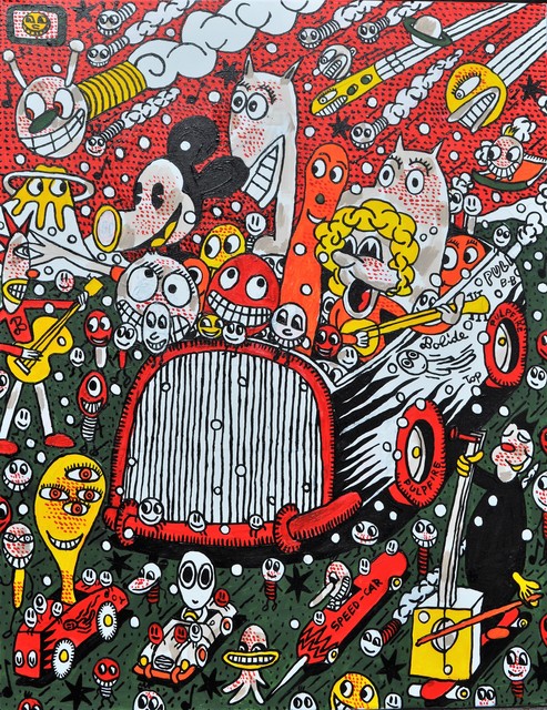 M.S. BASTIAN & ISABELLE L., ‘Pulp-Bolide on the road ’, 2017, GALERIE URS REICHLIN