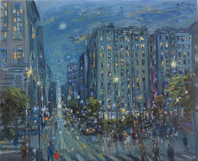 , 'Verdi Square, 73rd Street Looking East, Manhattan,' 2017, Galerie d'Orsay