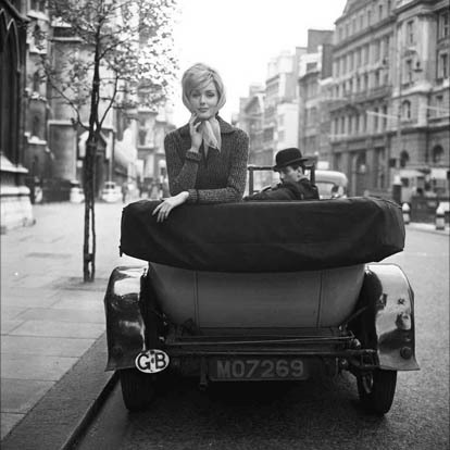 Georges Dambier, ‘Lucinda, Voiture, Londres’, 1959, Photography, Silver gelatin print, printed later., Michael Hoppen Gallery