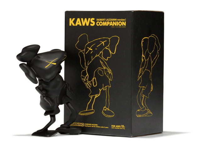 KAWS, ‘Companion (Black)’, 2010, Sculpture, Painted Cast Vinyl, End to End Gallery