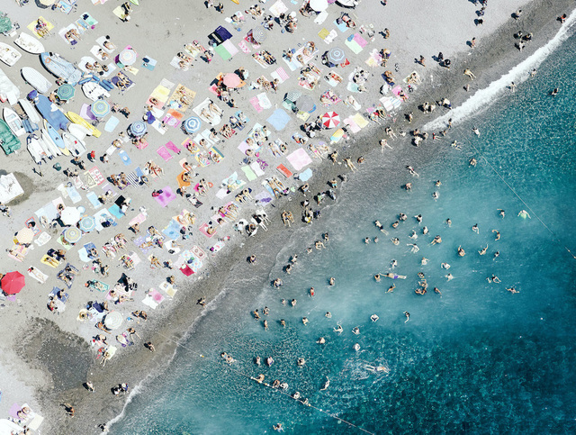 Joshua Jensen-Nagle, ‘Deep Into the Positano Blue’, 2020, Photography, Archival inkjet Print Face-mounted to Plexiglass, Toshkova Fine Art Advisory