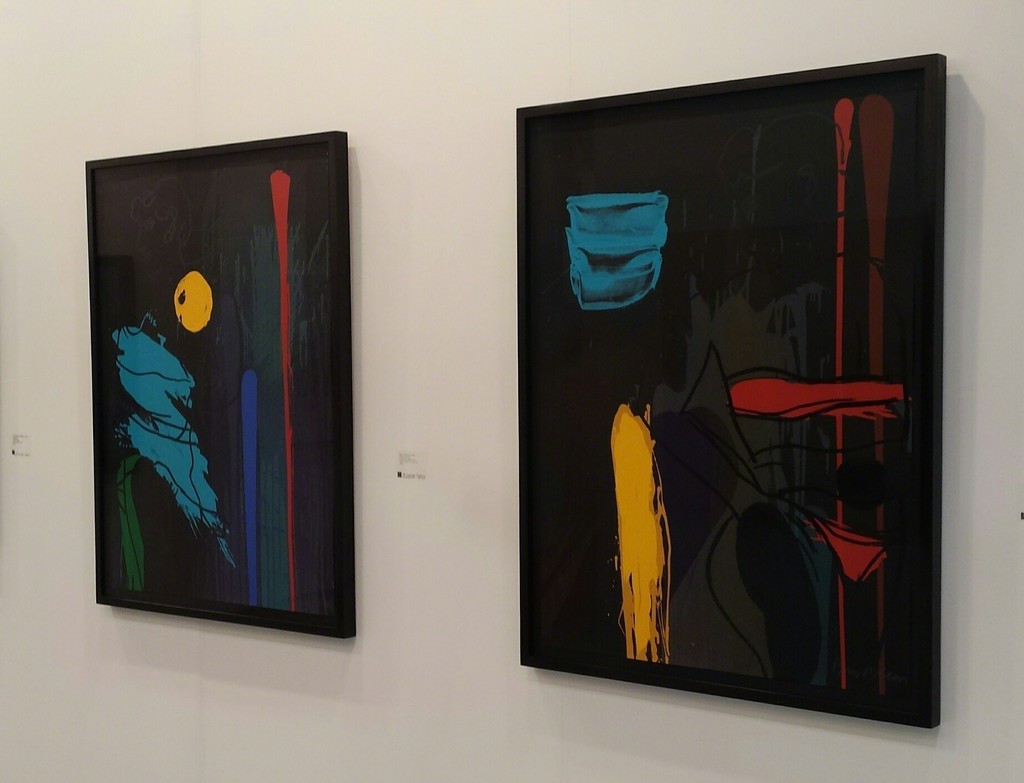 Toronto Art Fair Bruce McLean screen prints Toronto Art Fair Bruce McLean screen prints