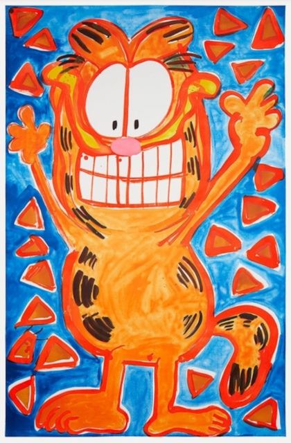 Katherine Bernhardt, ‘Crazy Doritos’, 2019, Frank Fluegel Gallery