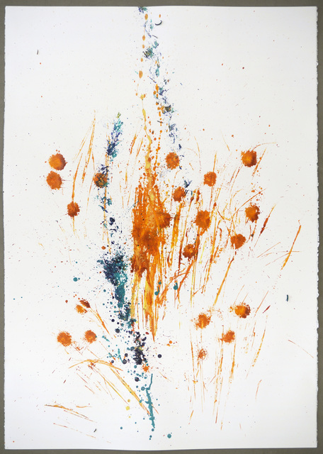 Maria Thereza Alves, ‘Unrejected wild flora ’, 2017, Drawing, Collage or other Work on Paper, Acrylic on paper, Alfonso Artiaco