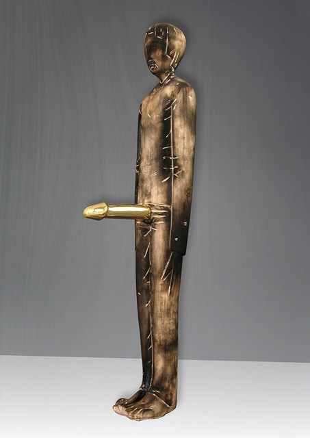 Ivan Lardschneider, ‘Habs aus Gold’, 2018, Sculpture, Basswood & gold leaf, GALERIE BENJAMIN ECK