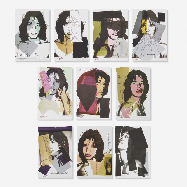 Andy Warhol, ‘Mick Jagger’, 1975, Rago/Wright