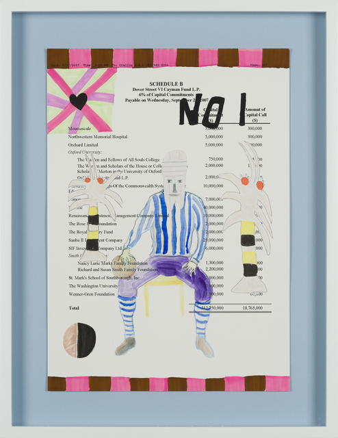 Carla Busuttil, ‘No. 1 Paradise Man’, 2019, Drawing, Collage or other Work on Paper, Mixed Media on Paper, Goodman Gallery