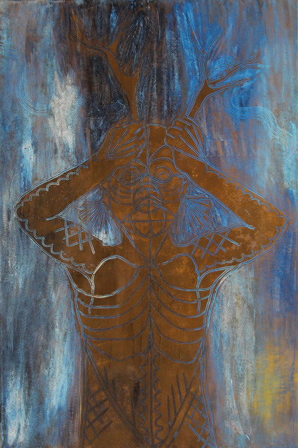 Jose Angel Santiago, ‘NIÑO IKOOTS ’, 2018, Galería Quetzalli