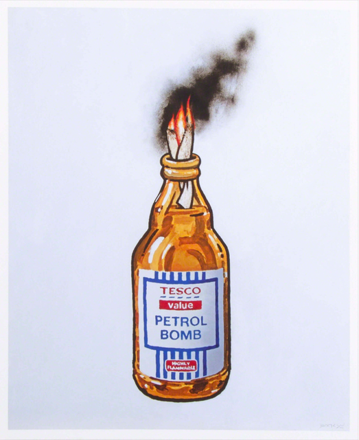 Banksy, ‘Petrol Bomb’, 2011, Lougher Contemporary Gallery Auction