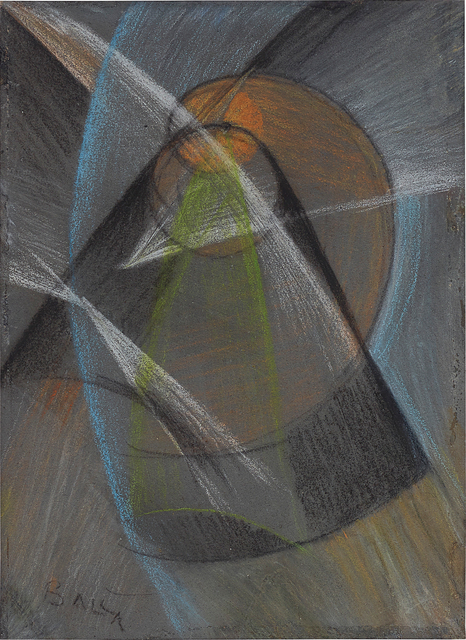 Giacomo Balla, ‘Mercurio che passa davanti al sole (Mercury passing in front of the sun)’, 1914, Phillips