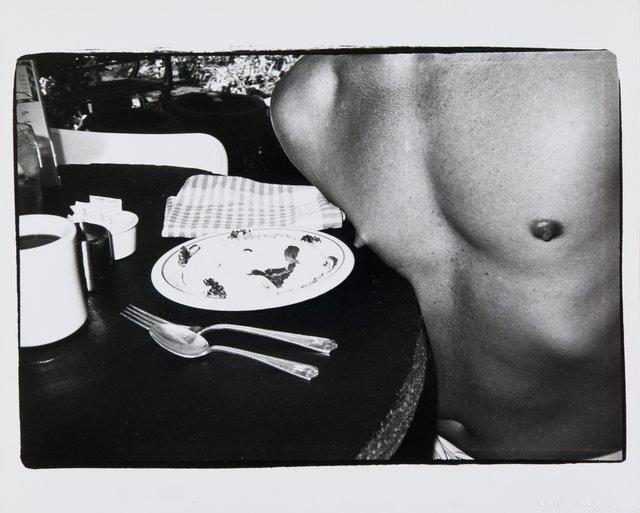 Andy Warhol, ‘Andy Warhol, Photograph of Christopher Makos's Chest, 1982’, 1982, Hedges Projects