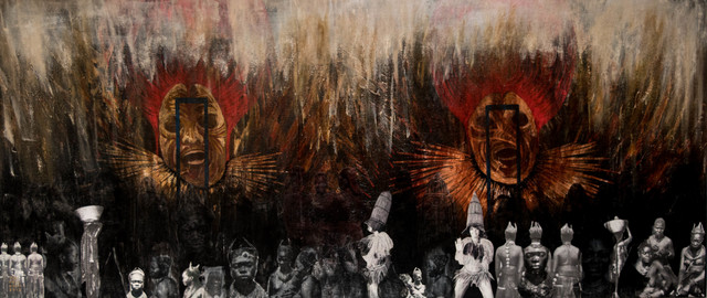 Tuli-Mekondjo, ‘OKUTI KWA DALA/ THE FOREST HAS DELIVERED’, 2018, NJE Collective