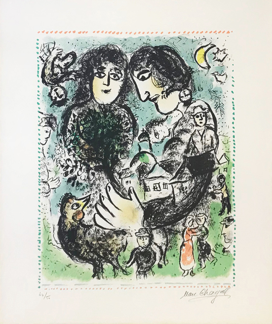Marc Chagall, ‘LE RENDEZ-VOUS’, 1983, Gallery Art