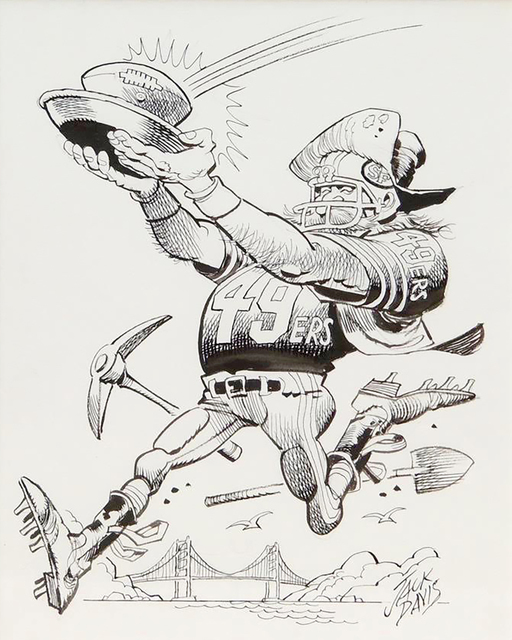 Jack Davis, Buffalo Bills Football Illustration (20th Century), Available  for Sale