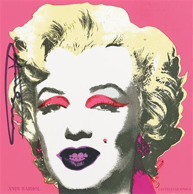 Andy Warhol - Andy WarholMarilyn Monroe (large invitation card)