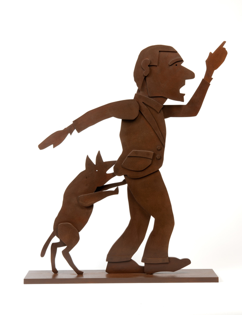 Antonio Seguí, ‘Chasco’, 2011, Sculpture, Corten steel, Opera Gallery