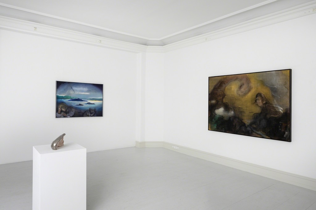 Installation view: Leiko Ikemura, 'Islands Awake', Galerie Mikael Andersen, Copenhagen, 2018. Photo: Jan Søndergaard. Installation view: Leiko Ikemura, 'Islands Awake', Galerie Mikael Andersen, Copenhagen, 2018. Photo: Jan Søndergaard.